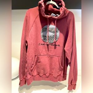 Camp Metigoshe hoodie sweatshirt Christian fish cross symbol mens women Large